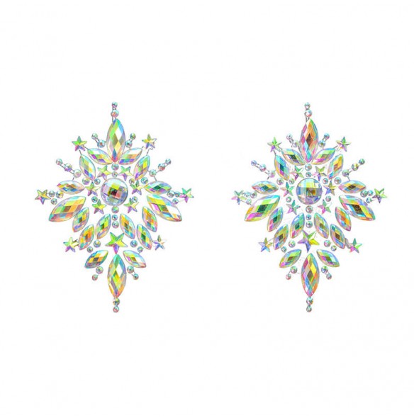 Feeetmoi - Sexy Girl Style Glimmering Diamond Nipple Stickers